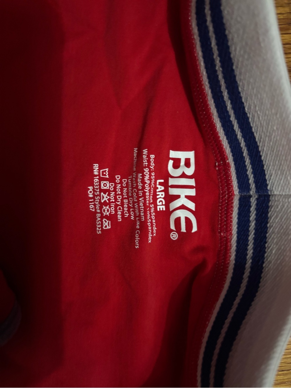 Bike Jock Brief Red size Large - Picture 3 of 3